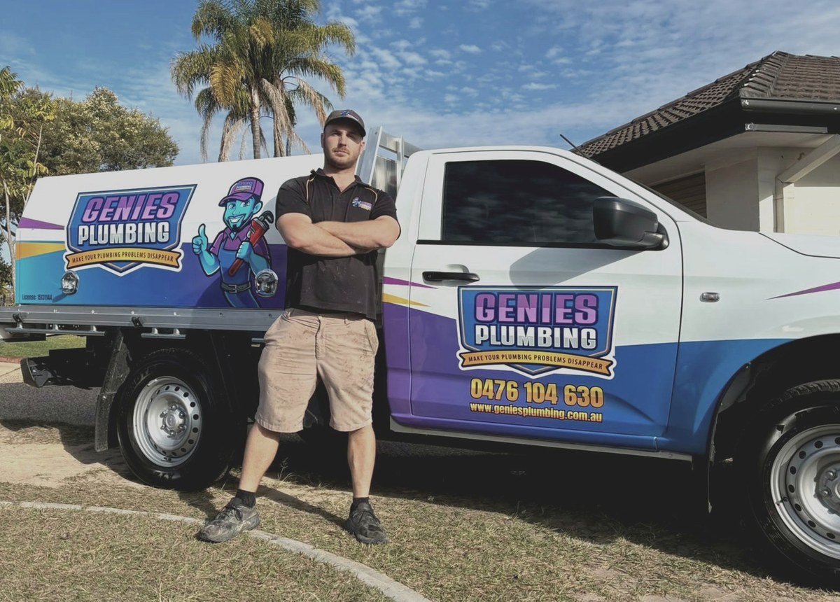 Genies Plumbing van